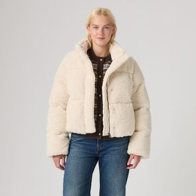LEVI'S Doudoune courte col montant, en sherpa LEVI'S Doudoune courte col montant, en sherpa