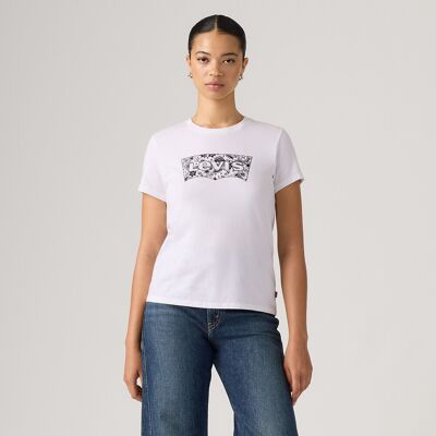 LEVI'S T-shirt manches courtes col rond motif devant LEVI'S T-shirt manches courtes col rond motif devant