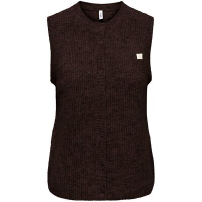 ONLY Gilet sans manches avec patch poitrine ONLY Gilet sans manches avec patch poitrine