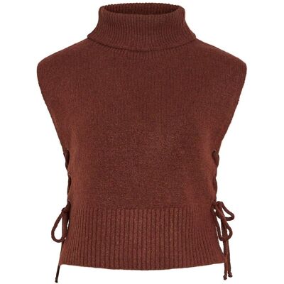VILA Pull sans manches col roulé VILA Pull sans manches col roulé