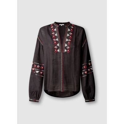PEPE JEANS Blouse avec broderies PEPE JEANS Blouse avec broderies