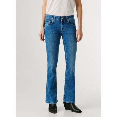 PEPE JEANS Jean flare taille basse PIMLICO PEPE JEANS Jean flare taille basse PIMLICO