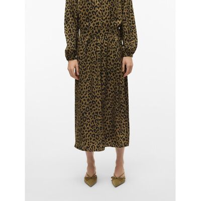 VERO MODA Jupe longue imprimé léopard VERO MODA Jupe longue imprimé léopard