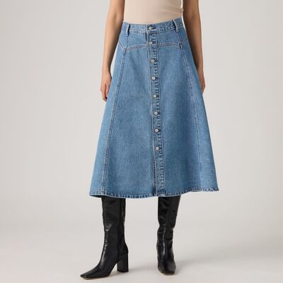 LEVI'S Jupe évasée en denim LEVI'S Jupe évasée en denim