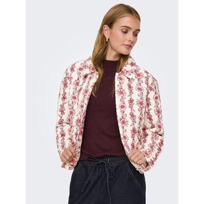 ONLY Veste matelassée à fleurs ONLY Veste matelassée à fleurs