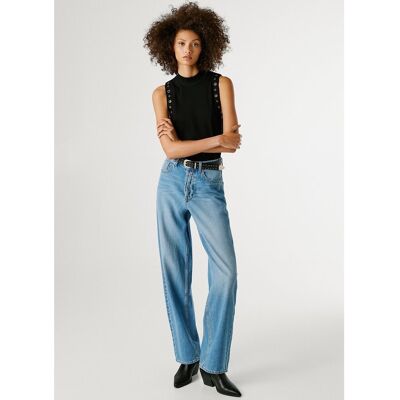 PEPE JEANS Jean barrel taille haute ADDISON PEPE JEANS Jean barrel taille haute ADDISON