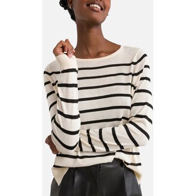 VERO MODA Pull marinière en fine maille VERO MODA Pull marinière en fine maille
