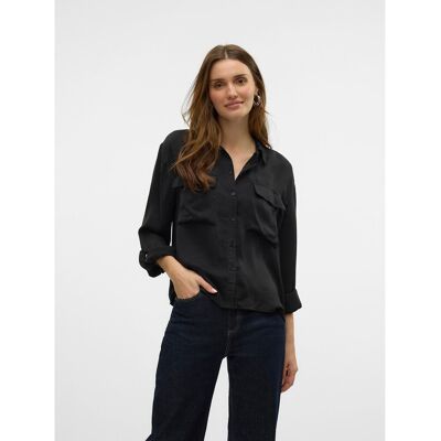 VERO MODA Chemise fluide 2 poches plaquées VERO MODA Chemise fluide 2 poches plaquées