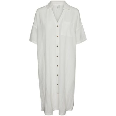 VERO MODA Robe chemise à nouer VERO MODA Robe chemise à nouer