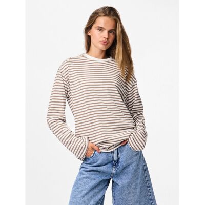 PIECES T-shirt manches longues à rayures PIECES T-shirt manches longues à rayures