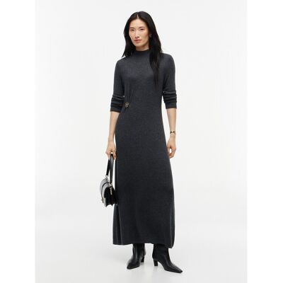 TOMMY HILFIGER Robe longue en maille en laine TOMMY HILFIGER Robe longue en maille en laine