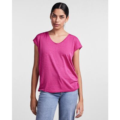 PIECES T-shirt effet brillant PIECES T-shirt effet brillant