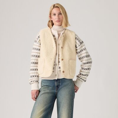 LEVI'S Veste sans manches sherpa LEVI'S Veste sans manches sherpa