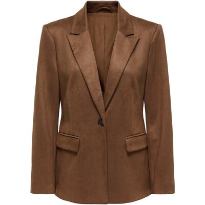 ONLY Veste blazer en suédine ONLY Veste blazer en suédine