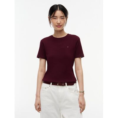 TOMMY HILFIGER T-shirt col rond manches courtes TOMMY HILFIGER T-shirt col rond manches courtes