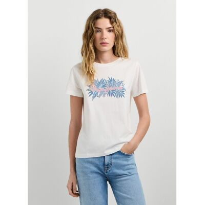 PEPE JEANS T-shirt manches courtes, col rond PEPE JEANS T-shirt manches courtes, col rond