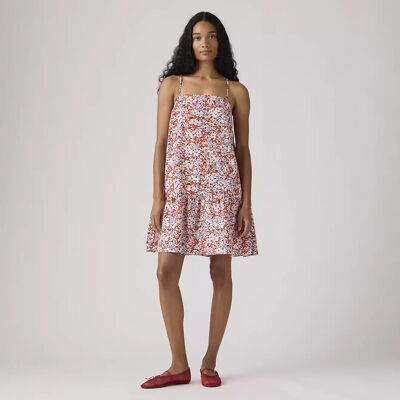 LEVI'S Robe courte imprimé fleurs, bretelles LEVI'S Robe courte imprimé fleurs, bretelles