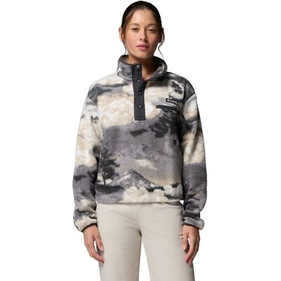COLUMBIA Polaire Sherpa Courte Semi-Boutonnée en Helvetia COLUMBIA Polaire Sherpa Courte Semi-Boutonnée en Helvetia