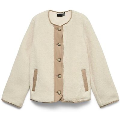VERO MODA Manteau court en sherpa VERO MODA Manteau court en sherpa