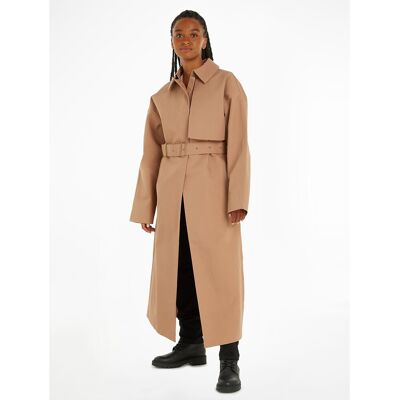 CALVIN KLEIN Trench long ceinturé CALVIN KLEIN Trench long ceinturé