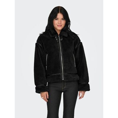 ONLY Blouson aviateur en sherpa ONLY Blouson aviateur en sherpa