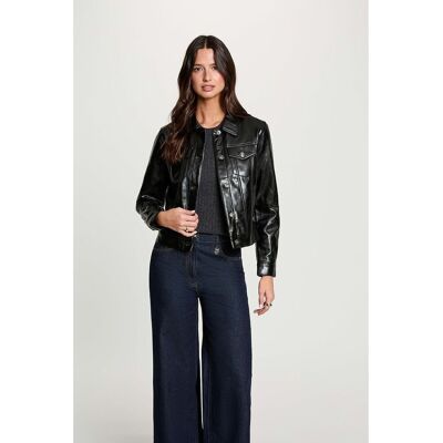 MORGAN Blouson en simili, intérieur ouatiné MORGAN Blouson en simili, intérieur ouatiné