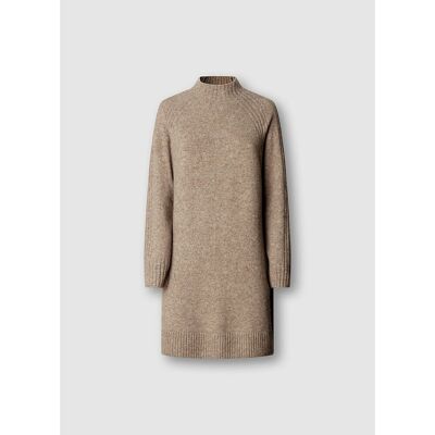 PEPE JEANS Robe pull à col montant PEPE JEANS Robe pull à col montant