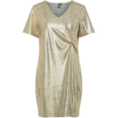 PIECES Robe courte, col V PIECES Robe courte, col V