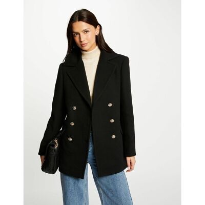MORGAN Manteau mi-long fermeture boutonnée MORGAN Manteau mi-long fermeture boutonnée