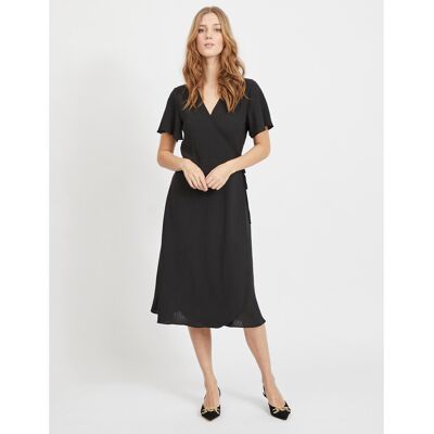 VILA Robe portefeuille longueur midi VILA Robe portefeuille longueur midi