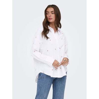 ONLY Chemise manches longues brodée ONLY Chemise manches longues brodée
