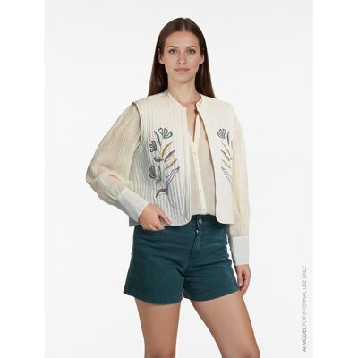 VILA Veste sans manches avec motif VILA Veste sans manches avec motif