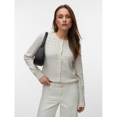 VERO MODA Gilet col rond ajouré VERO MODA Gilet col rond ajouré