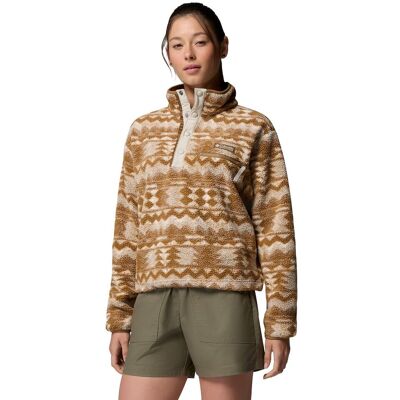 COLUMBIA Polaire Sherpa Courte Semi-Boutonnée en Helvetia COLUMBIA Polaire Sherpa Courte Semi-Boutonnée en Helvetia