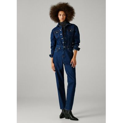 PEPE JEANS Combinaison longue en denim VALA PEPE JEANS Combinaison longue en denim VALA