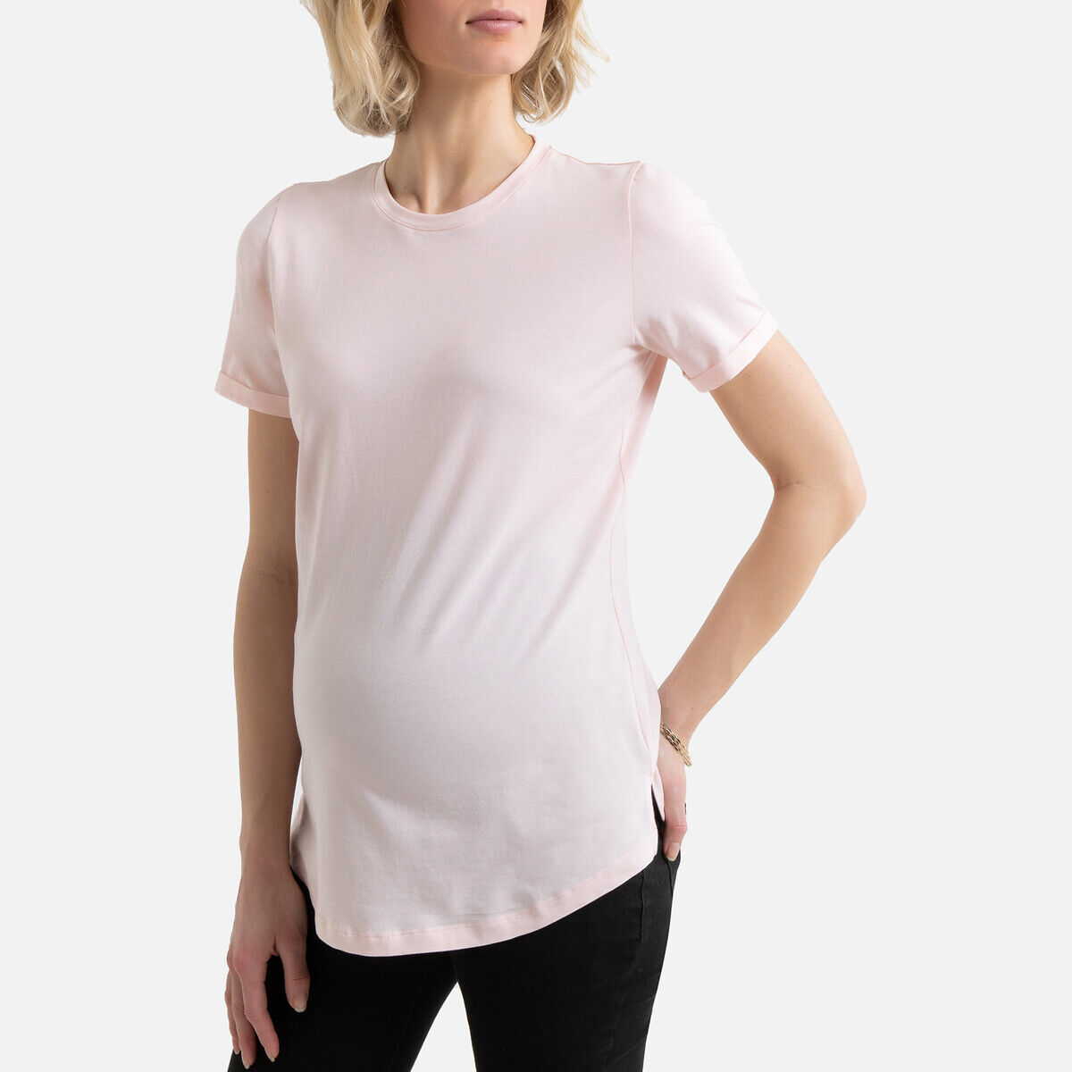 LA REDOUTE COLLECTIONS T-shirt de grossesse col rond manches courtes