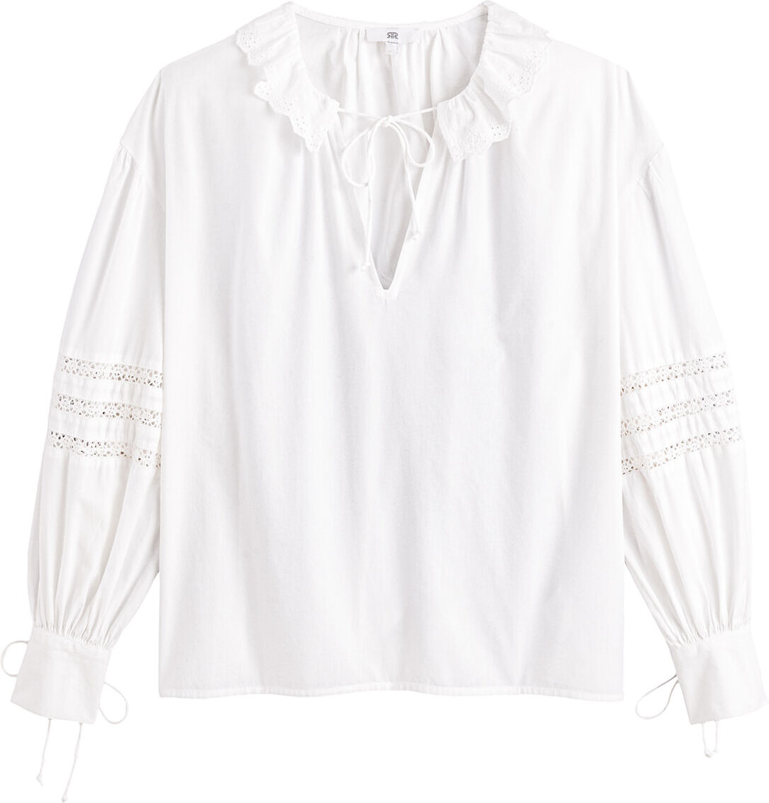 LA REDOUTE COLLECTIONS Blouse avec collerette, manches longues