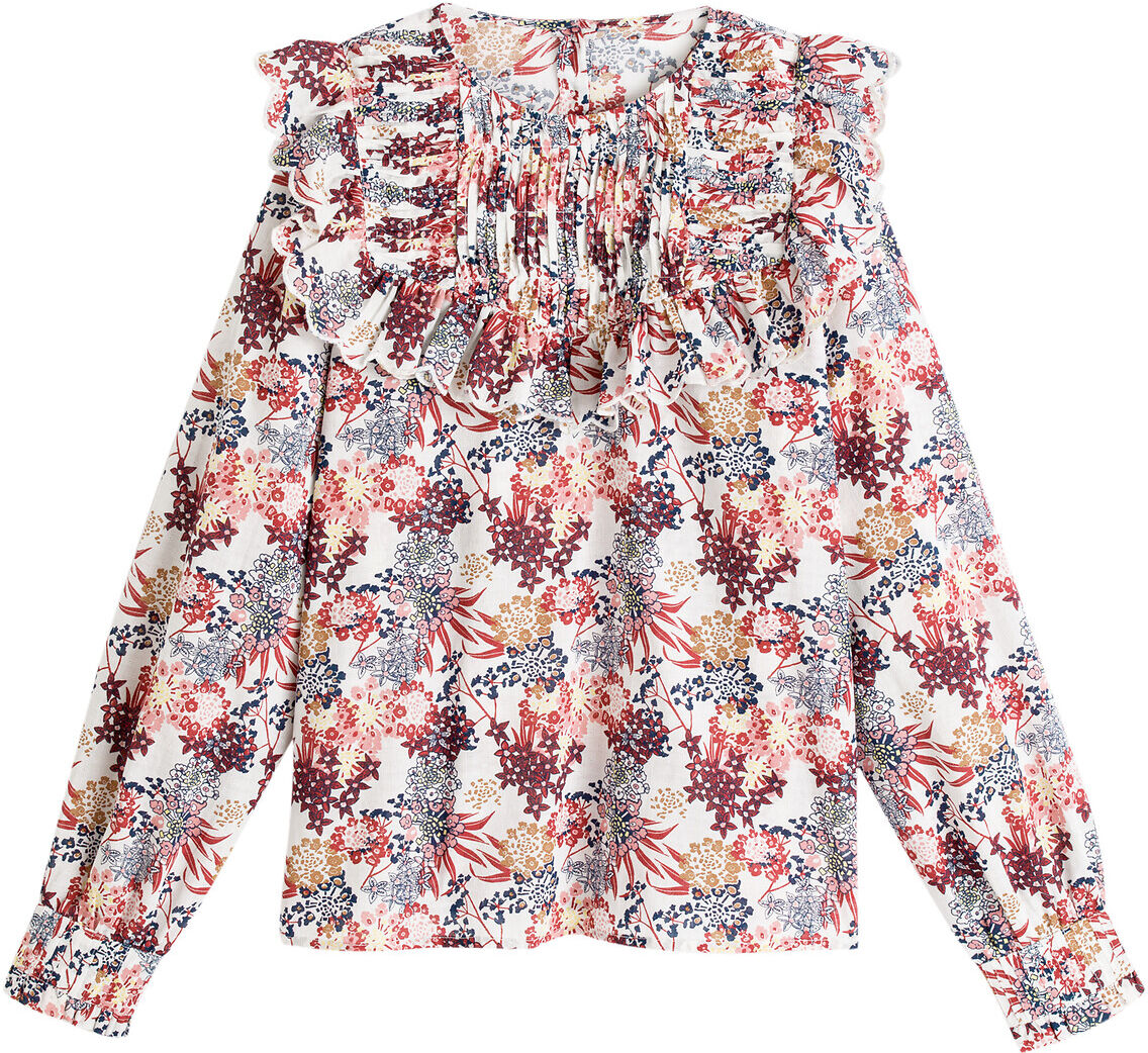 LA REDOUTE COLLECTIONS Blouse col rond, manches longues imprimé fleuri