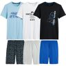 LA REDOUTE COLLECTIONS Lot de 3 pyjashorts en coton imprimés jeux vidéos