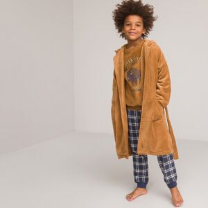 LA REDOUTE COLLECTIONS Robe de chambre maille polaire, capuche brodée LA REDOUTE COLLECTIONS Robe de chambre maille polaire, capuche brodée