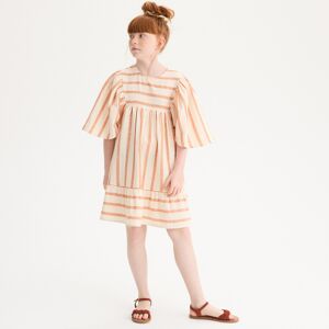 LA REDOUTE COLLECTIONS Robe évasée rayée à manches courtes LA REDOUTE COLLECTIONS Robe évasée rayée à manches courtes 