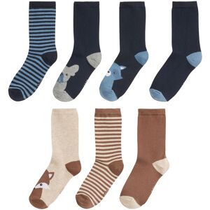 LA REDOUTE COLLECTIONS Lot de 7 paires de chaussettes animaux LA REDOUTE COLLECTIONS Lot de 7 paires de chaussettes animaux