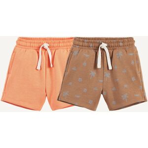 LA REDOUTE COLLECTIONS Lot de 2 shorts en molleton LA REDOUTE COLLECTIONS Lot de 2 shorts en molleton