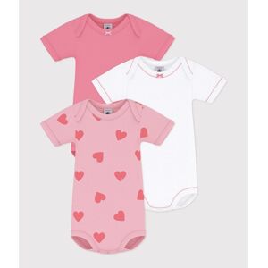PETIT BATEAU Lot de 3 bodies manches courtes PETIT BATEAU Lot de 3 bodies manches courtes