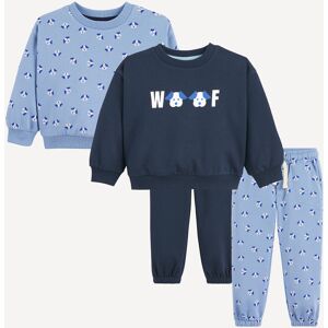 LA REDOUTE COLLECTIONS Lot de 2 ensembles 2 pièces, sweats et pantalons de jogging, motif chiens LA REDOUTE COLLECTIONS Lot de 2 ensembles 2 pièces, sweats et pantalons de jogging, motif chiens