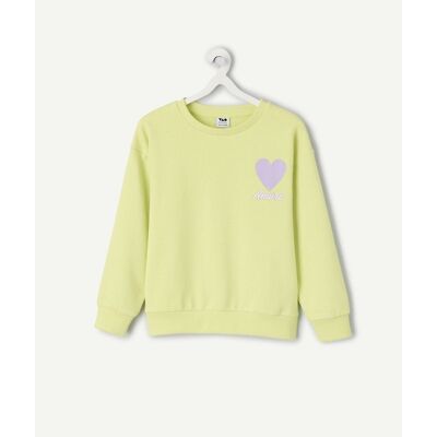 TAPE A L'OEIL Sweat col rond, en molleton TAPE A L'OEIL Sweat col rond, en molleton