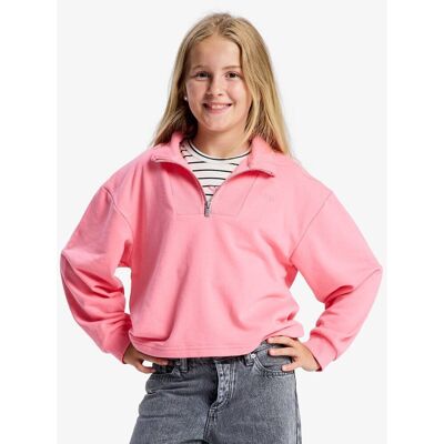 ROXY Sweat col camionneur, en molleton ROXY Sweat col camionneur, en molleton
