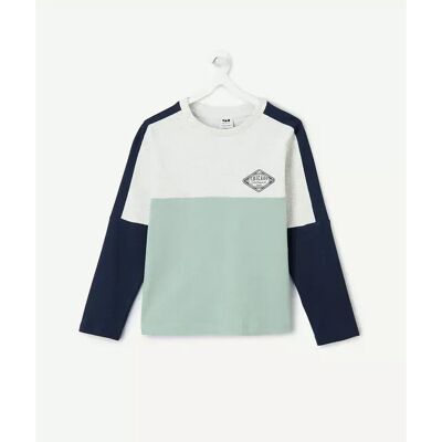 TAPE A L'OEIL T-shirt manches longues color block TAPE A L'OEIL T-shirt manches longues color block