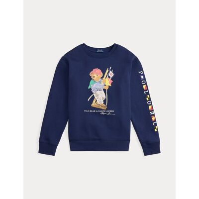 POLO RALPH LAUREN Sweat Polo Bear, à col rond, en molleton POLO RALPH LAUREN Sweat Polo Bear, à col rond, en molleton