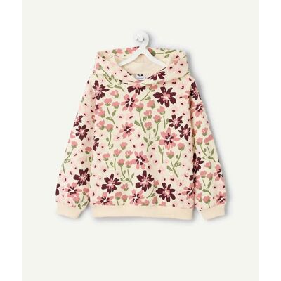 TAPE A L'OEIL Sweat à capuche à motif fleuri TAPE A L'OEIL Sweat à capuche à motif fleuri
